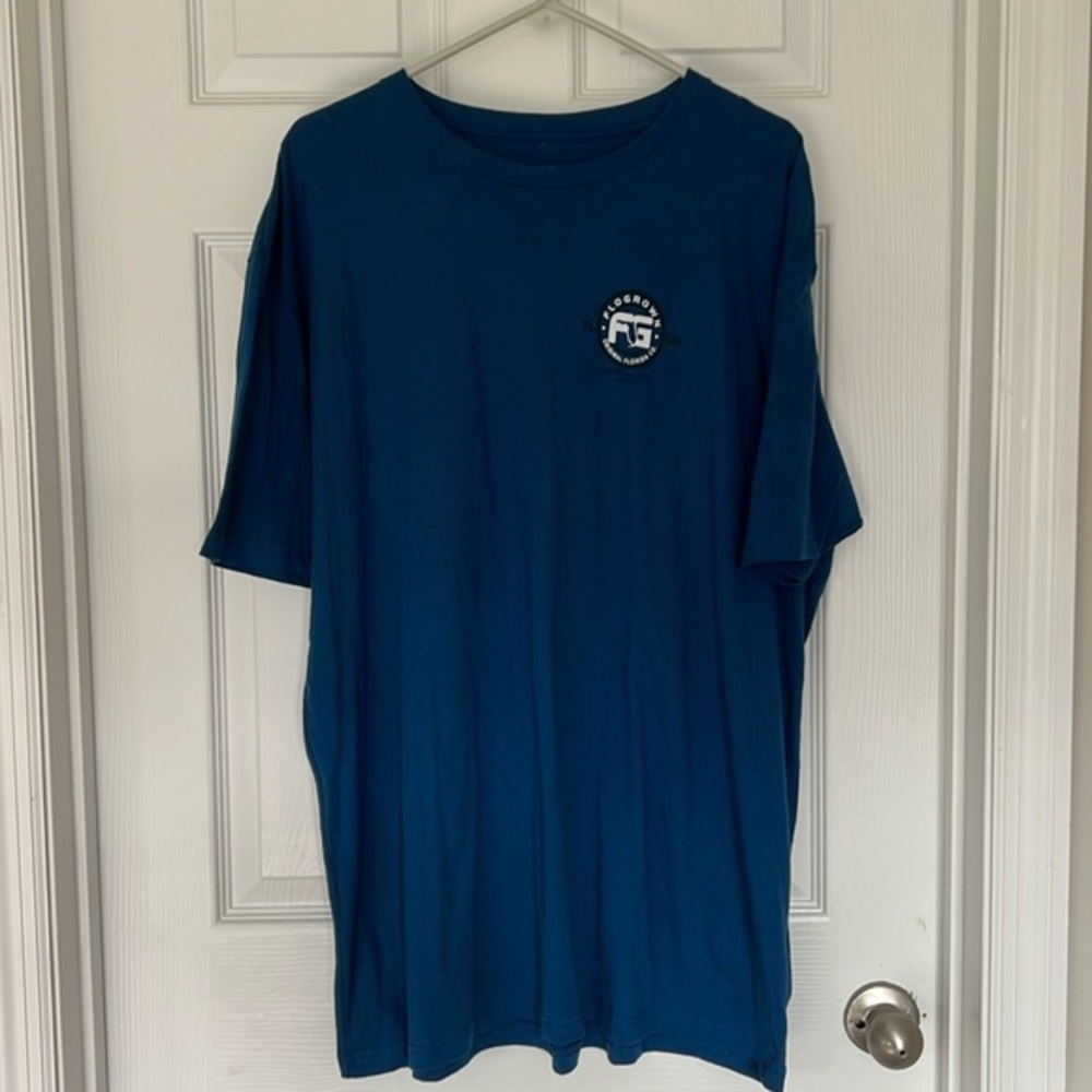 FloGrown men’s blue short sleeve teeshirt